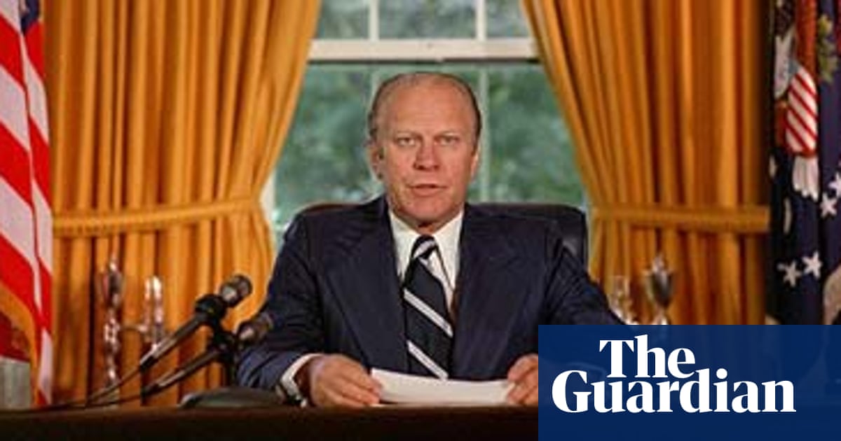 Former US president Gerald Ford dies at 93 | World news | The Guardian