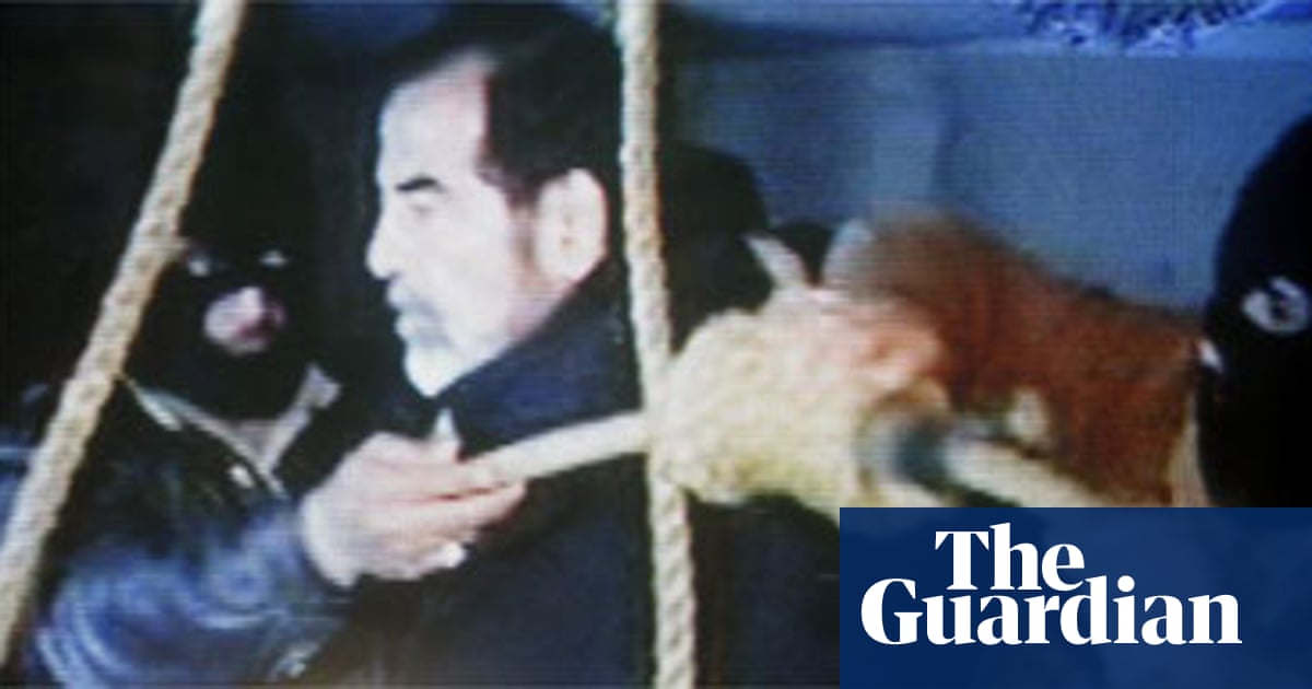 Saddam Hussein Executed Iraq The Guardian Saddam Hussein Executed Iraq The Guardian
