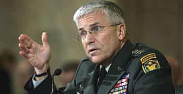 General George Casey, the outgoing US commander in Iraq, who is in line to be the new White House army chief of staff.