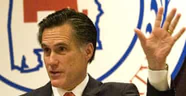 Mitt Romney addresses Republicans in Alabama