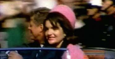 Home movie footage of President John F Kennedy and his wife, Jacqueline