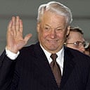 Former Russian president Boris Yeltsin photographed in Tokyo in 2003.