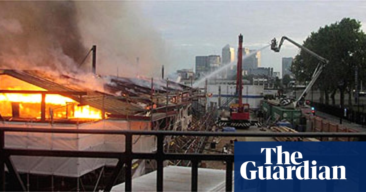 Fire Devastates Cutty Sark Uk News The Guardian