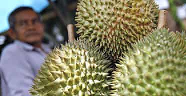 Durian - perhaps the smelliest fruit in the world