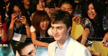Daniel Radcliffe at the world premiere of Harry Potter And The Order Of The Phoenix in Tokyo