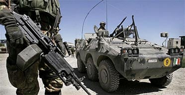 Italian soldiers in Afghanistan