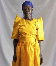 Katine: Fashion, woman in traditional gomas