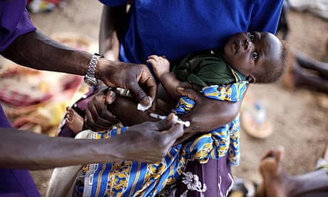 Katine health centre: UNEPI immunisation program for babies 