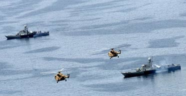 Tensions rise as US navy claims clash with Iran vessels | World news | The Guardian