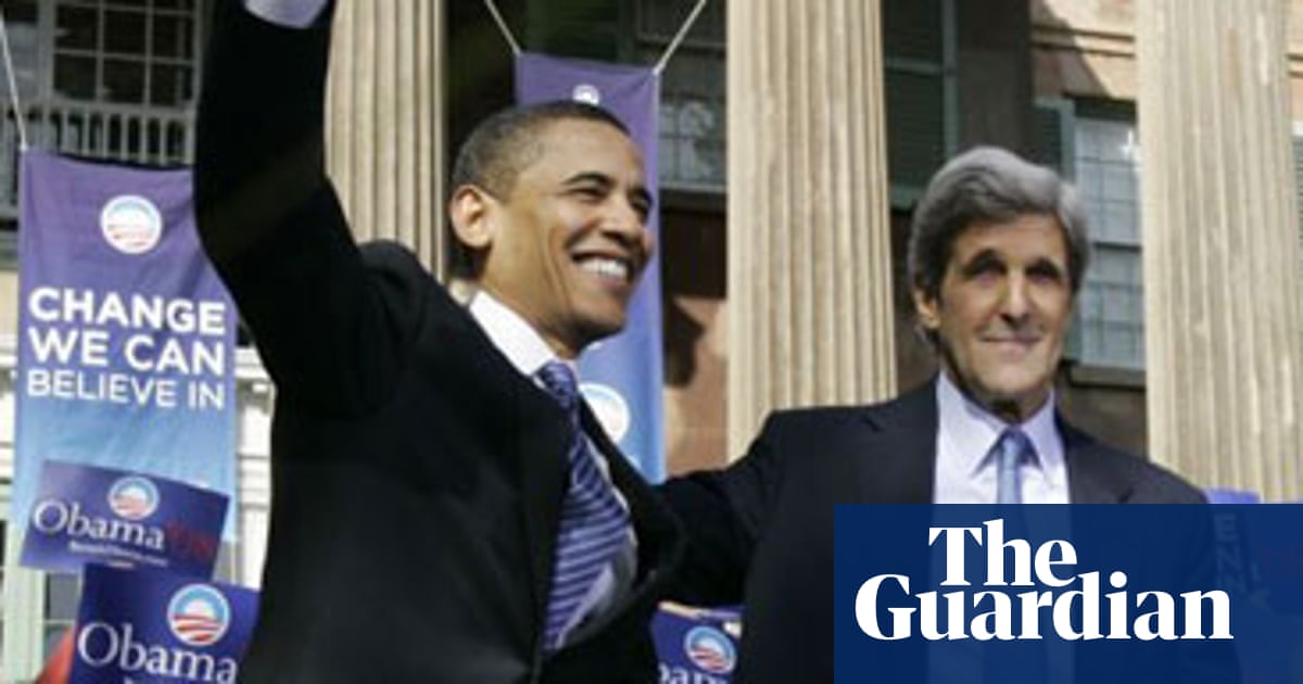 Kerry Decries Smear Campaign Against Obama World News The Guardian