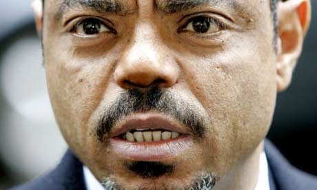 Ethiopias prime minister, Meles Zenawi