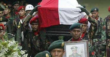 funeral of president Suharto