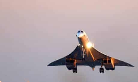 An aeroplane taking off