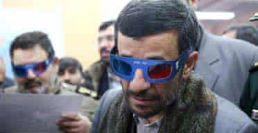 Iran's Ahmadinejad at aerospace centre 