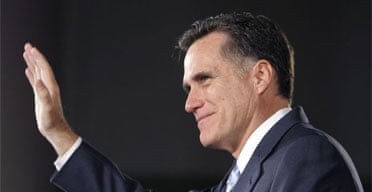 Former Massachusetts governor Mitt Romney, who has withdrawn from the Republican presidential race