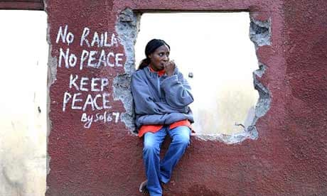 Kenya violence elections opposition odinga Kibera nairobi