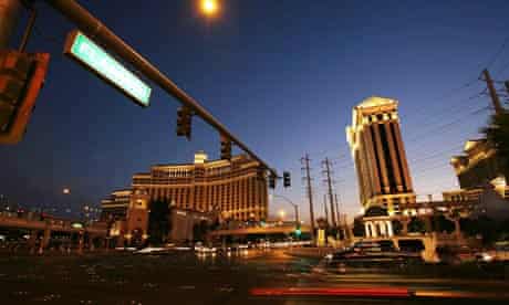 The Las Vegas strip