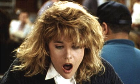 Meg Ryan's fake orgasm in When Harry Met Sally, 1989