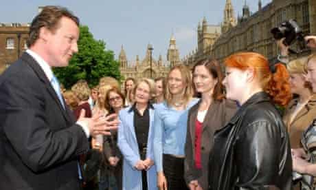David Cameron meeting successful women councillors