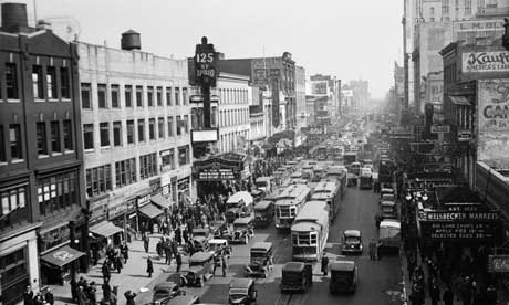Harlems bustling 125th Street as it looked in 1935