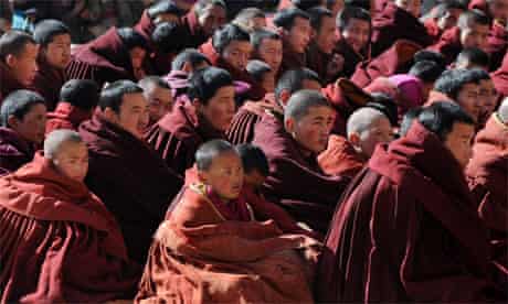 Tibetan Buddhist monks