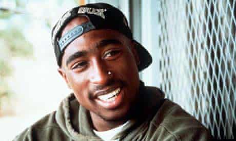 Tupac Shakur in 1993. Photograph: AP