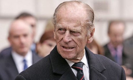Prince Philip on walk about