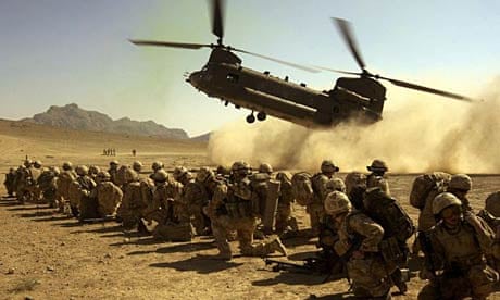 MPs' report to say helicopter shortage puts troops at risk in Afghanistan | Defence policy | The Guardian