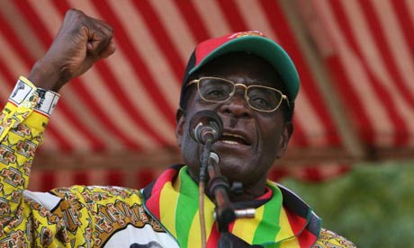 Mugabe claimed Zimbabweans are 'being bought like livestock'