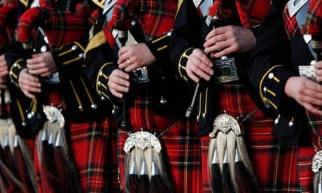The Royal Scots Dragoon Guards Pipe Band