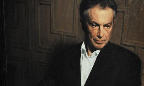 portrait of Tony Blair
