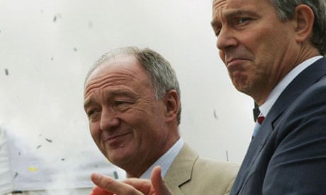 Ken Livingstone and Tony Blair