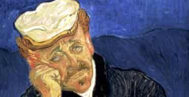 The portrait of Dr Paul Gachet, presumed to be by Vincent van Gogh