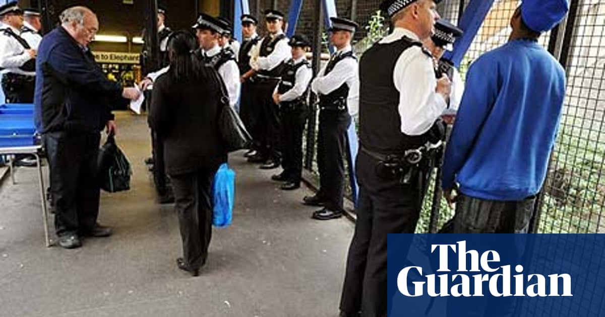 Police Swarm Streets To Tackle Teenage Violence Crime The Guardian