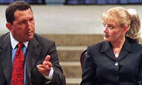 Former first lady to stand against Chávez | Venezuela | The Guardian