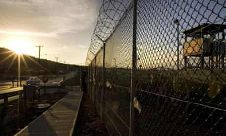 Camp Delta detention compound at Guantanamo Bay