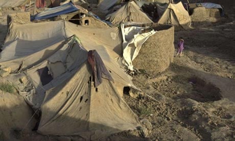 Kabul homeless camp