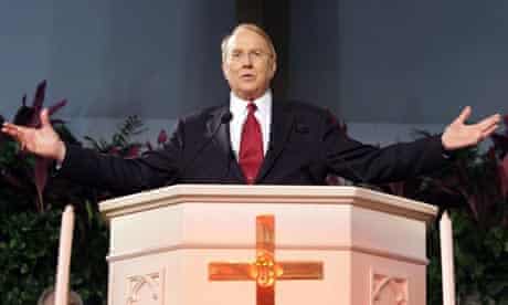 James C Dobson, founder and chairman of Focus on the Family. Photograph: Jeff Fusco/Getty Images