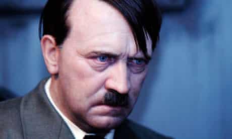 A waxwork figure of Hitler on display at Madame Tussauds