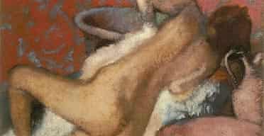 After the Bath, est. 1896 by Edgar Degas, one of the paintings due to be exhibited at the Tate Britain, London