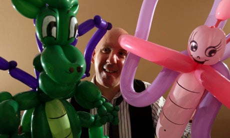 Entertainer and balloon twister Steve Majes