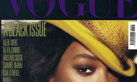 Jourdan Dunn on the cover of Italian Vogue