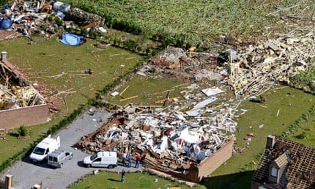 Ill wind: Freak tornado kills three in French town | France | The Guardian Ill wind: Freak tornado kills three in French town | France | The Guardian