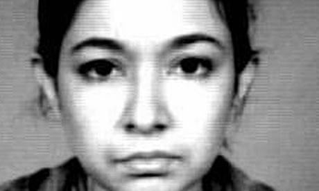 An FBI picture of Aafia Siddiqui, released in 2003
