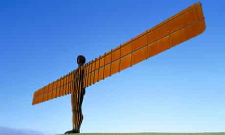 The Angel of the North sculpture by Antony Gormley