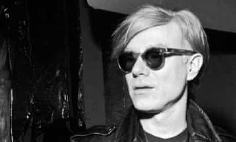 Andy Warhol in his Factory in 1968