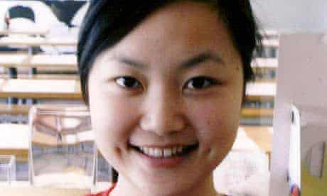Xi Zhou, who was found dead with her boyfriend in a flat in Newcastle