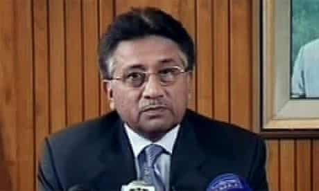 Pervez Musharraf announces his resignation