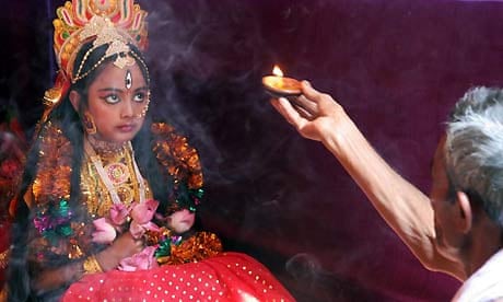living goddess 'Kumari'