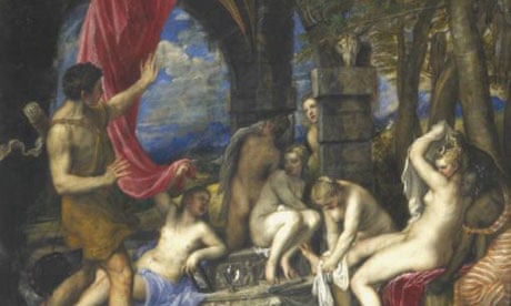 Diana and Actaeon, by Titian
